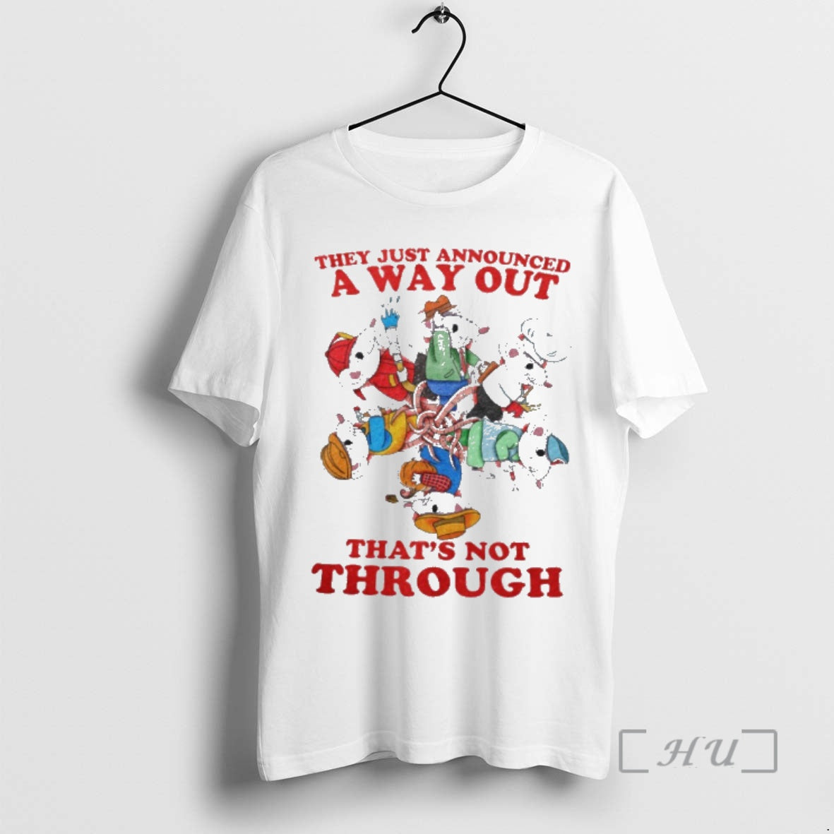 Officials Rat King They Just Announced A Way Out Thats Not Through Premium T Shirts Hoodie, Sweatshirt | AU18TeeNovaLab.com