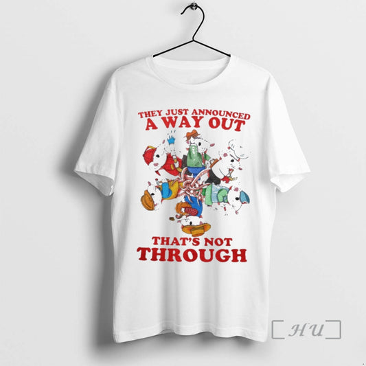 Officials Rat King They Just Announced A Way Out Thats Not Through Premium T Shirts Hoodie, Sweatshirt | AU18TeeNovaLab.com