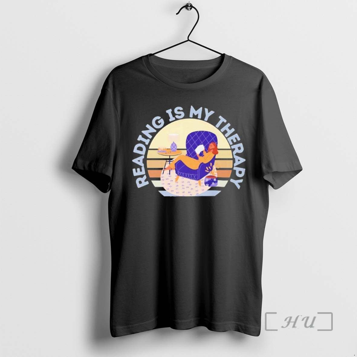 Officials Reading Is My Therapy Graphic T-Shirts, Hoodie, Sweatshirt | AU18TeeNovaLab.com