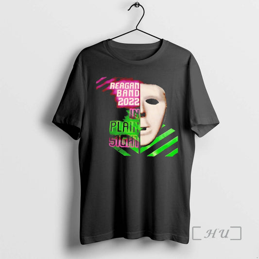 Officials Reagan Band 2022 In Plain Sight T-Shirts, Hoodie, Sweatshirt | AU18TeeNovaLab.com
