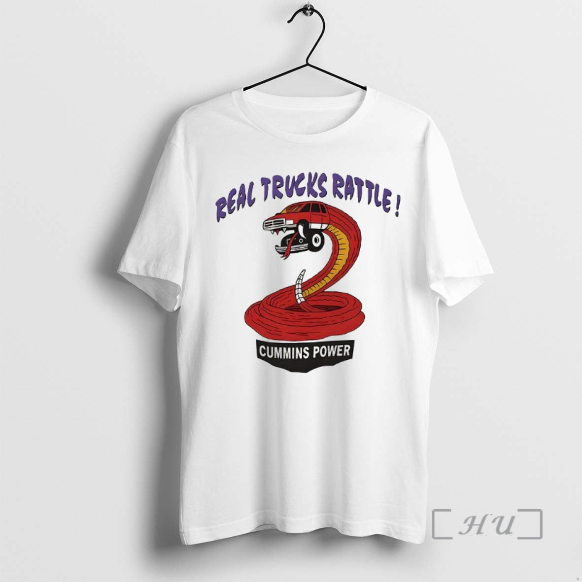 Officials Real Trucks Rattle Cummins Power Rattlesnake Truck T-Shirts, Hoodie, Sweatshirt | AU18TeeNovaLab.com