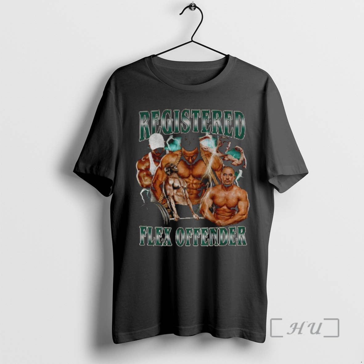 Officials Registered Flex Offender Gym Meme T-Shirts, Hoodie, Sweatshirt | AU18TeeNovaLab.com