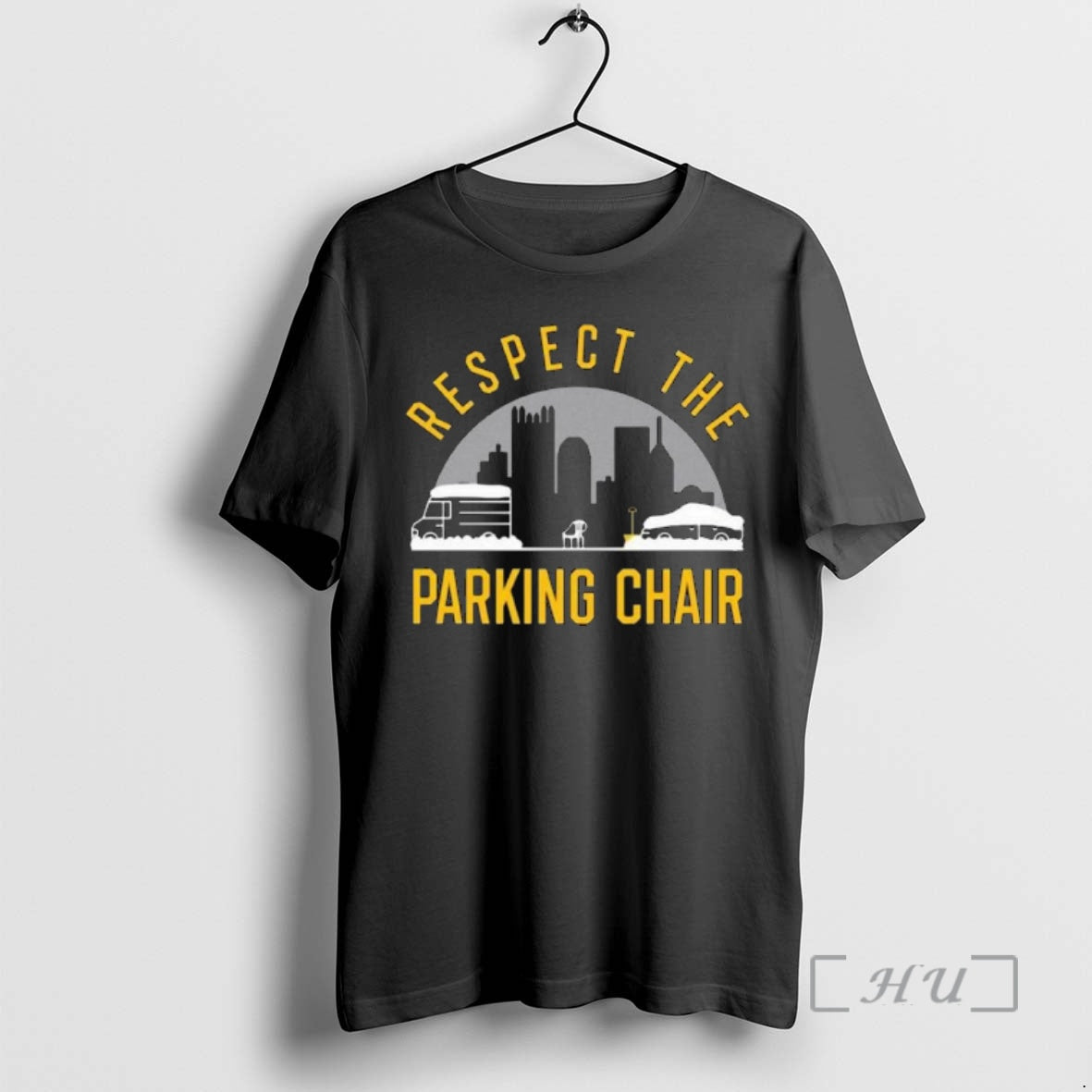 Officials Respect The Parking Chair In Pittsburgh Usa T-Shirts, Hoodie, Sweatshirt | AU18TeeNovaLab.com