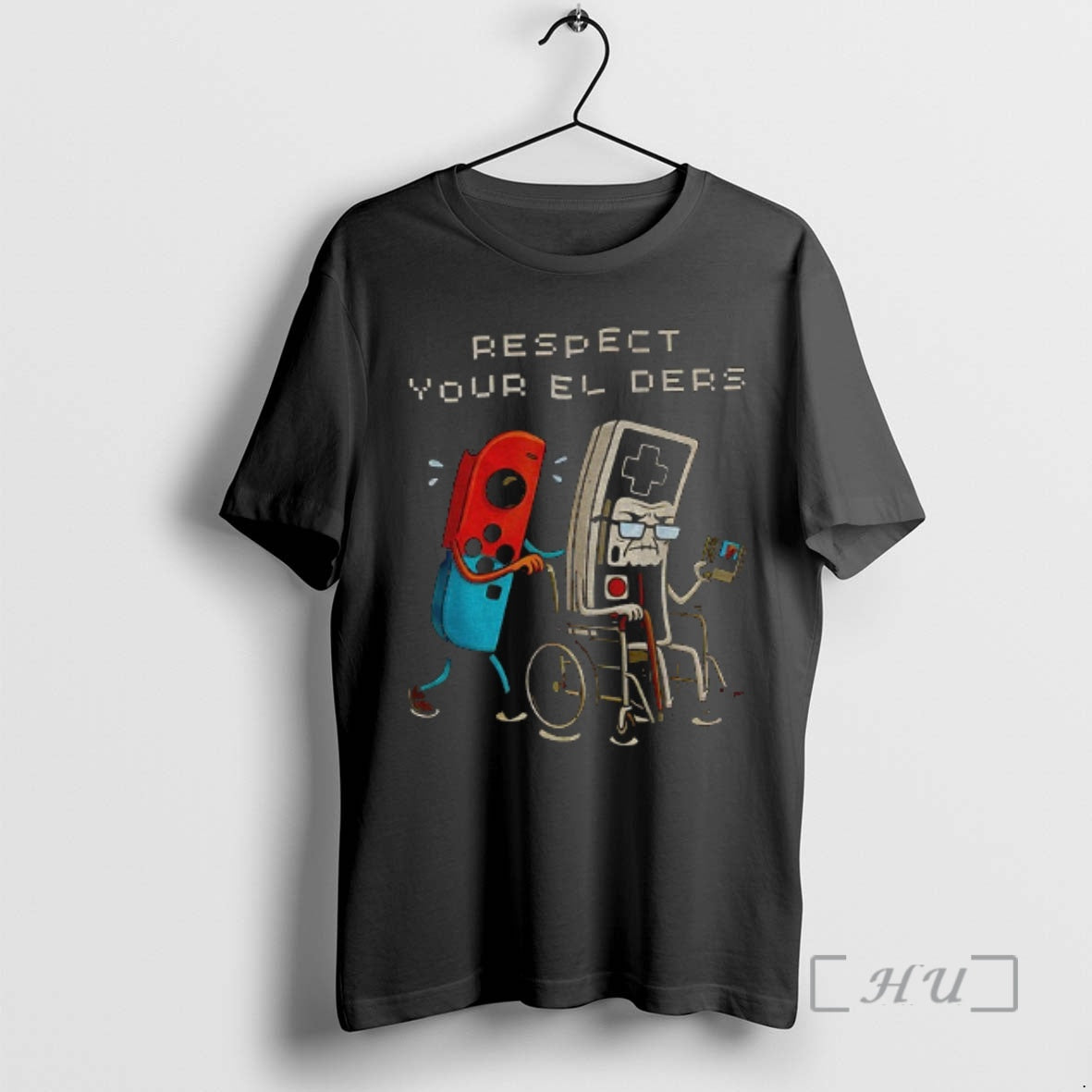 Officials Respect Your Elders Retro Gaming Funny T-Shirts, Hoodie, Sweatshirt | AU18TeeNovaLab.com