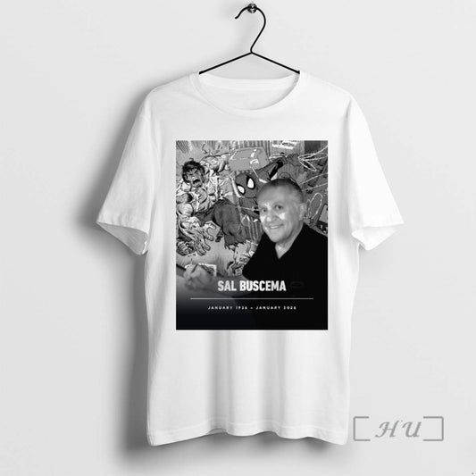 Officials Rest In Peace Sal Buscema January 1936 January 2026 T-Shirts, Hoodie, Sweatshirt | AU18TeeNovaLab.com