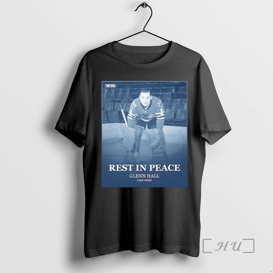 Officials Rest In Peace Glenn Hall Mr T-Shirts, Hoodie, Sweatshirt | AU18TeeNovaLab.com