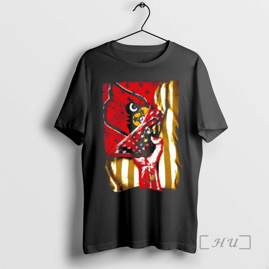 Officials Revealing The Glory Louisville Cardinals X Usa Flag T-Shirts, Hoodie, Sweatshirt | AU18TeeNovaLab.com