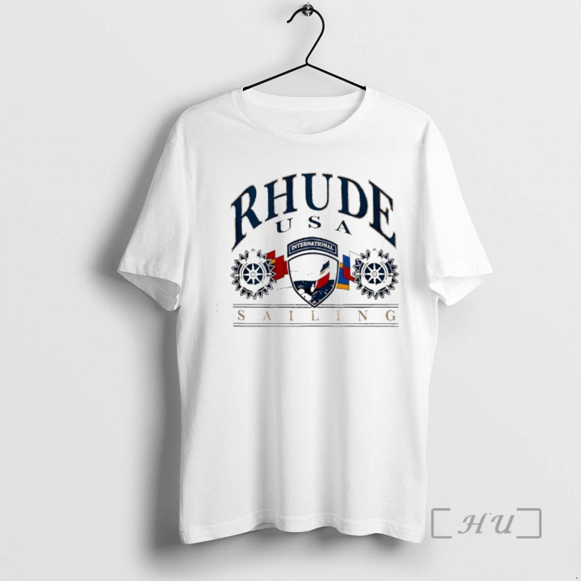 Officials Rhude International Sailing Usa Graphic T-Shirts, Hoodie, Sweatshirt | AU18TeeNovaLab.com