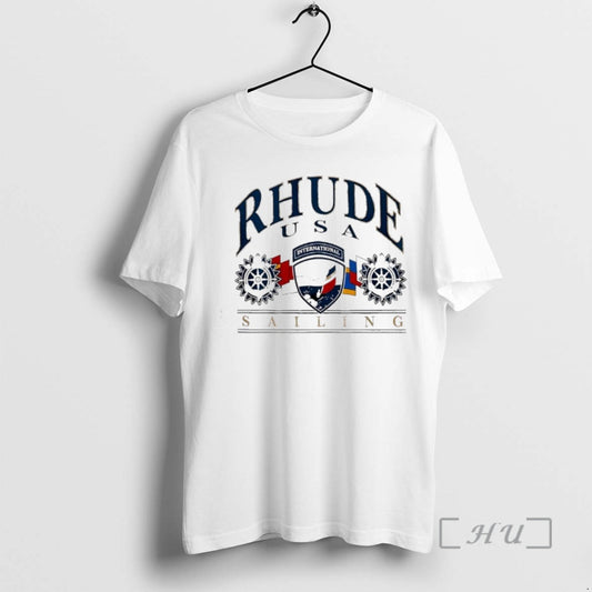 Officials Rhude International Sailing Usa Graphic T-Shirts, Hoodie, Sweatshirt | AU18TeeNovaLab.com