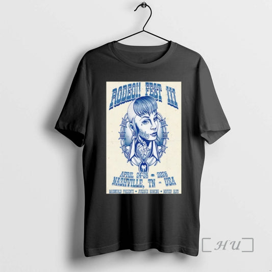 Officials Rodeoi Fest 3 In Nashville Tn On Apr 24 26 2026 Premium T Shirts Hoodie, Sweatshirt | AU18TeeNovaLab.com