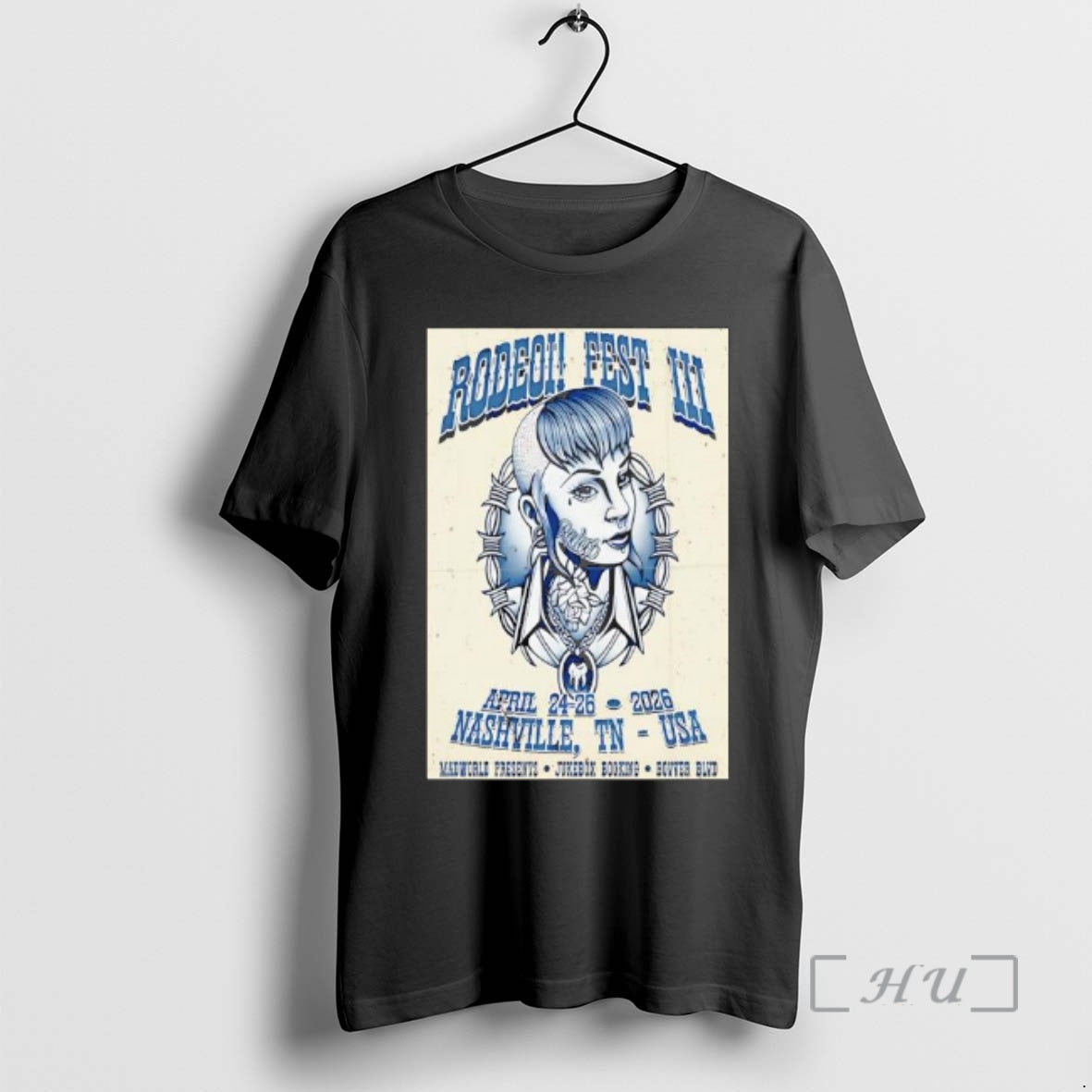 Officials Rodeoi Fest 3 In Nashville Tn On Apr 24th 26th 2026 Premium T Shirts Hoodie, Sweatshirt | AU18TeeNovaLab.com