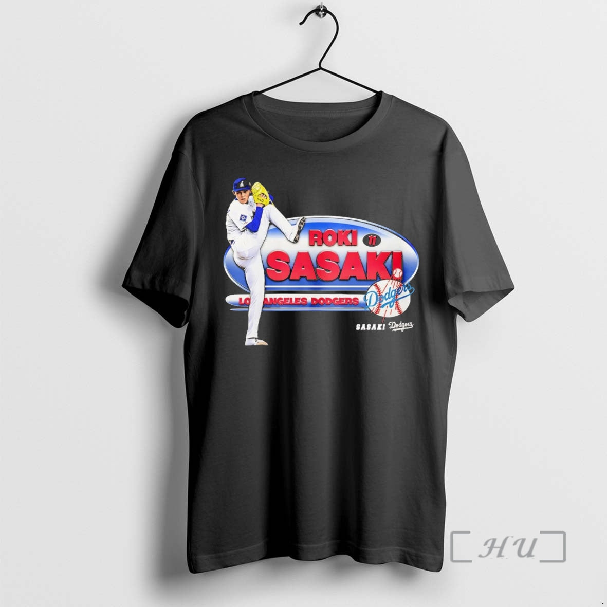 Officials Roki Sasaki Starting Pitcher Los Angeles Dodgers T-Shirts, Hoodie, Sweatshirt | AU18TeeNovaLab.com
