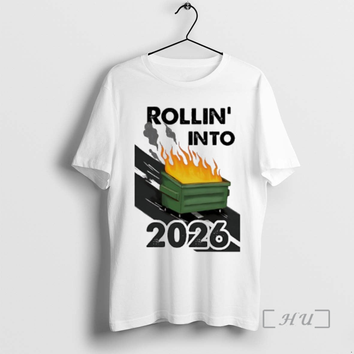 Officials Rollin Into 2026 Burning Trash T-Shirts, Hoodie, Sweatshirt | AU18TeeNovaLab.com
