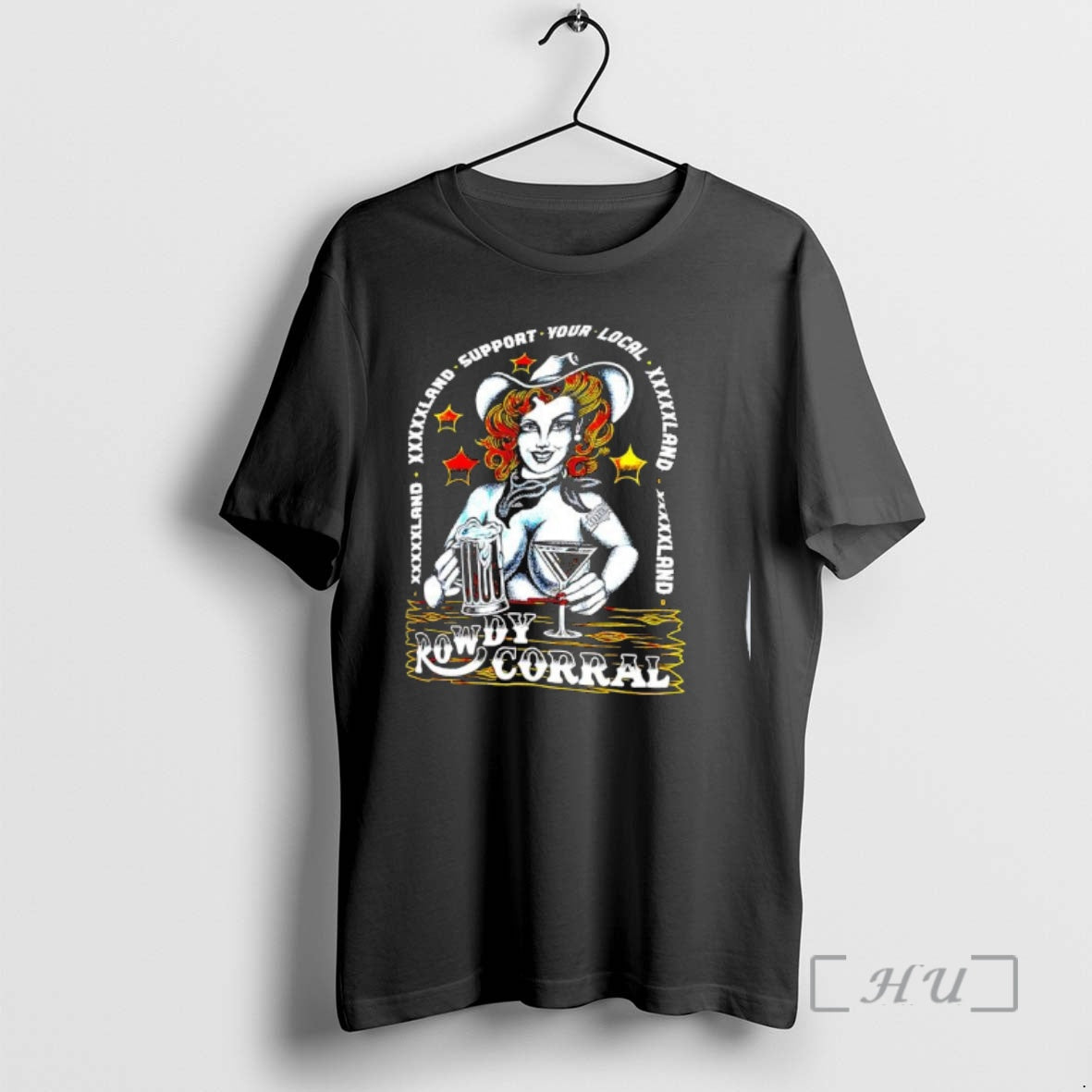 Officials Rowdy Corral Support Your Local Xxxxxland T-Shirts, Hoodie, Sweatshirt | AU18TeeNovaLab.com