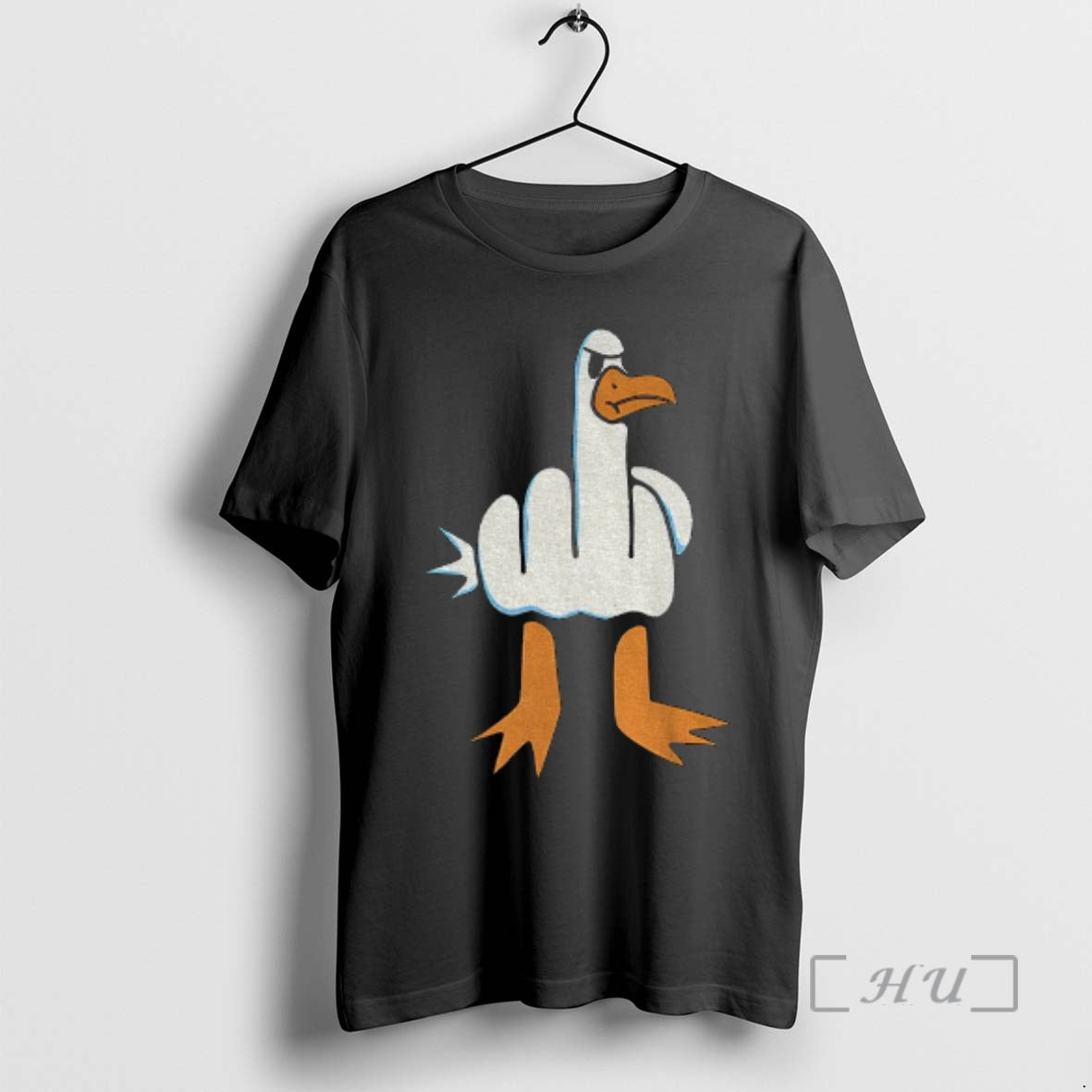 Officials Rude Seagull Middle Finger Funny T-Shirts, Hoodie, Sweatshirt | AU18TeeNovaLab.com