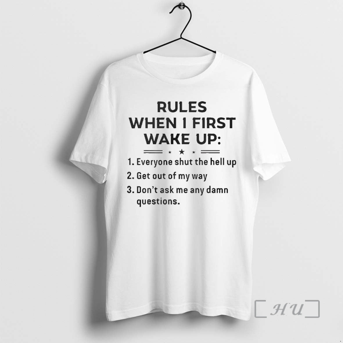 Rules When I First Wake Up