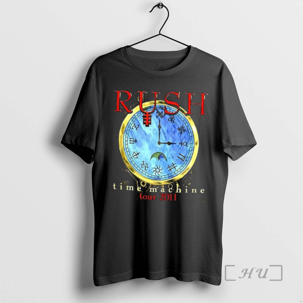 Officials Rush Time Machine Tour 2011 Clock T-Shirts, Hoodie, Sweatshirt | AU18TeeNovaLab.com