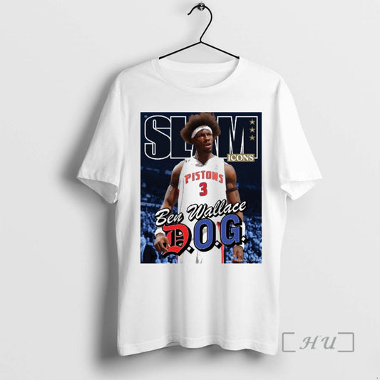 Officials Slam Icons Ben Wallace Dog Detroit Pistons T-Shirts, Hoodie, Sweatshirt | AU18TeeNovaLab.com
