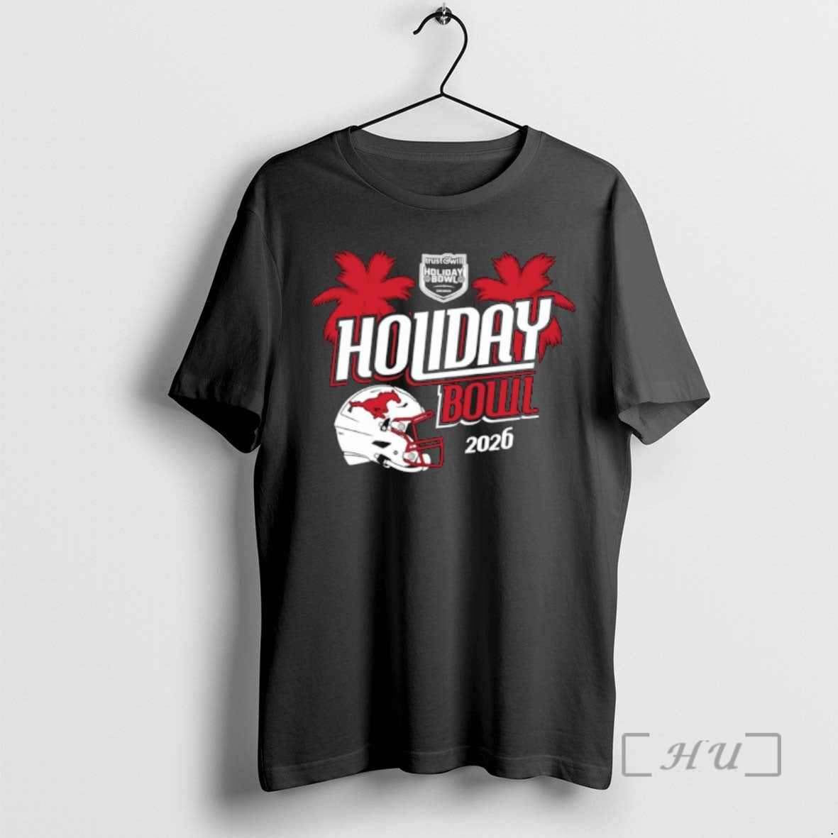 Officials Smu Mustangs 2025 Trust Will Holiday Bowl Helmet T-Shirts, Hoodie, Sweatshirt | AU18TeeNovaLab.com