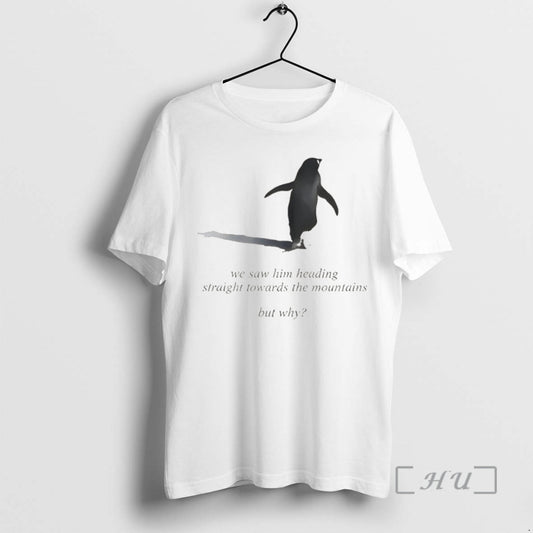 Sad Penguin Mountains But Why Nihilist Penguin