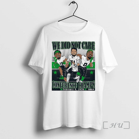 Sam Darnold Jaxon Smith Njigba Demarcus Lawrence We Did Not Care Conference Champions 2026 Caricatures