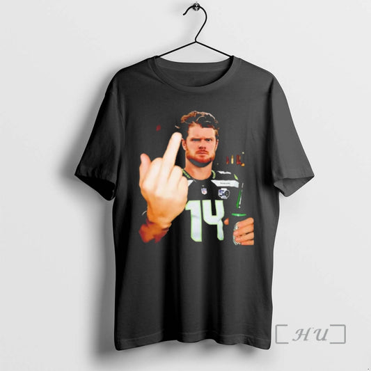 Officials Sam Darnold Drinking Middle Finger 2026 T-Shirts, Hoodie, Sweatshirt | AU18TeeNovaLab.com