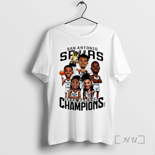 Officials San Antonio Basketball 2025 Nba Cup Champions Caricature T-Shirts, Hoodie, Sweatshirt | AU18TeeNovaLab.com