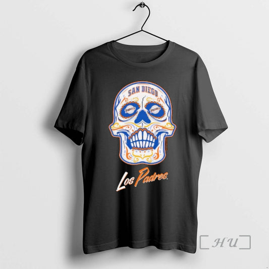 Officials San Diego Padres Mitchell Ness Sugar Skull T-Shirts, Hoodie, Sweatshirt | AU18TeeNovaLab.com