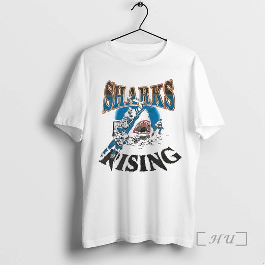 Officials San Jose Sharks Rising T-Shirts, Hoodie, Sweatshirt | AU18TeeNovaLab.com