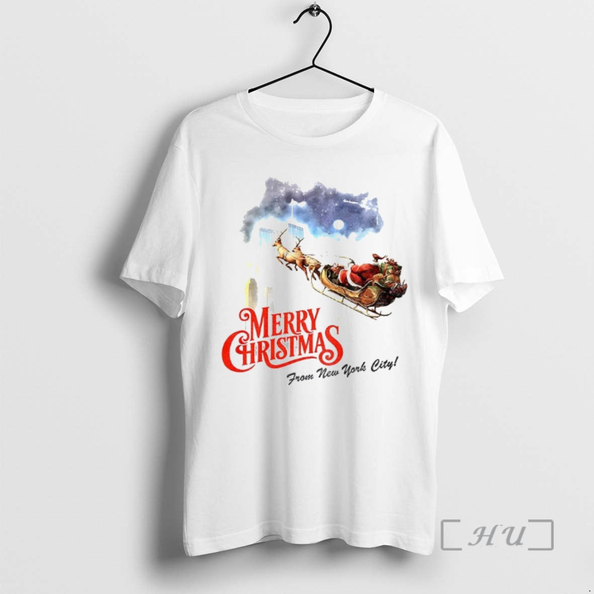 Officials Santa 9 11 Merry Christmas From New York City T-Shirts, Hoodie, Sweatshirt | AU18TeeNovaLab.com