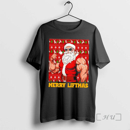 Officials Santa Claus Merry Liftmas T-Shirts, Hoodie, Sweatshirt | AU18TeeNovaLab.com