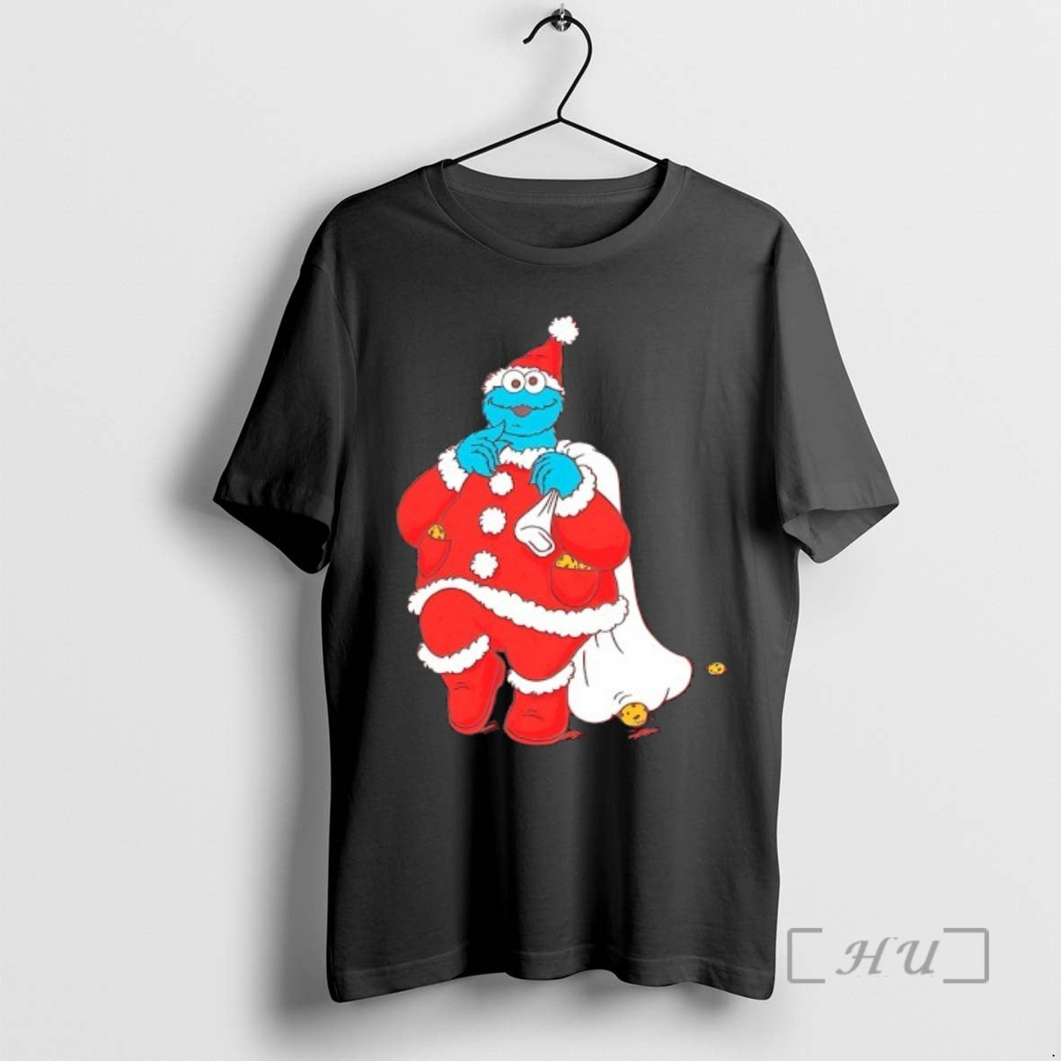 Officials Santa Cookie Monsters Merry Christmas T-Shirts, Hoodie, Sweatshirt | AU18TeeNovaLab.com