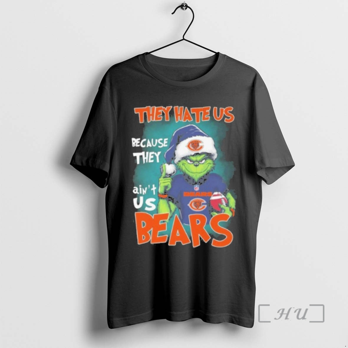 Officials Santa Grinch They Hate Us Because They Aint Us Bears Premium T Shirts Sweater Hoodie, Sweatshirt