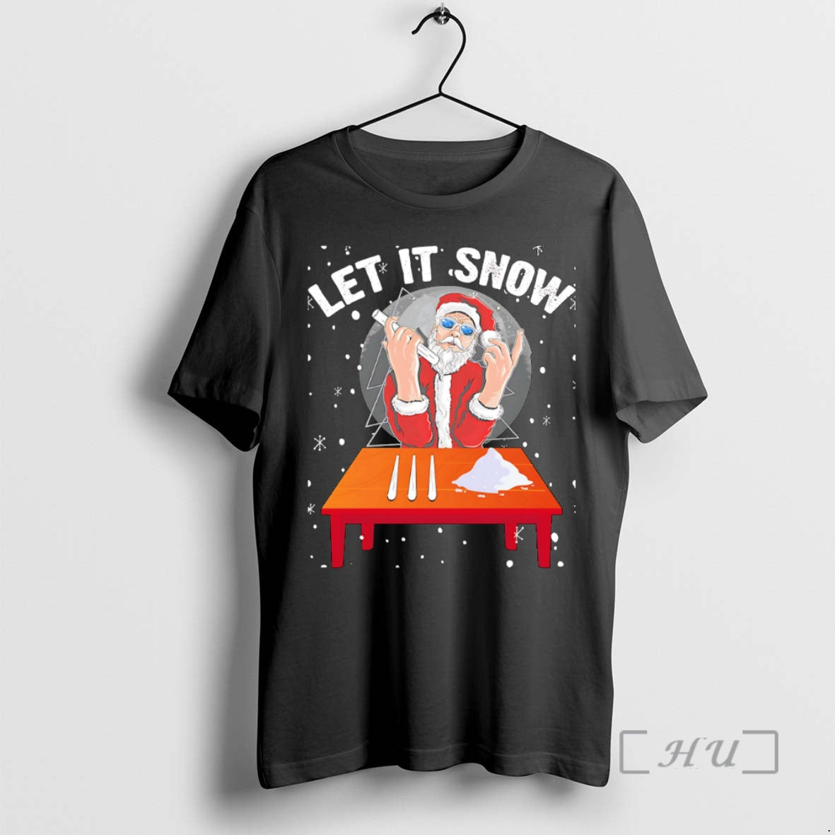 Officials Santa Let It Snow Christmas T-Shirts, Hoodie, Sweatshirt | AU18TeeNovaLab.com