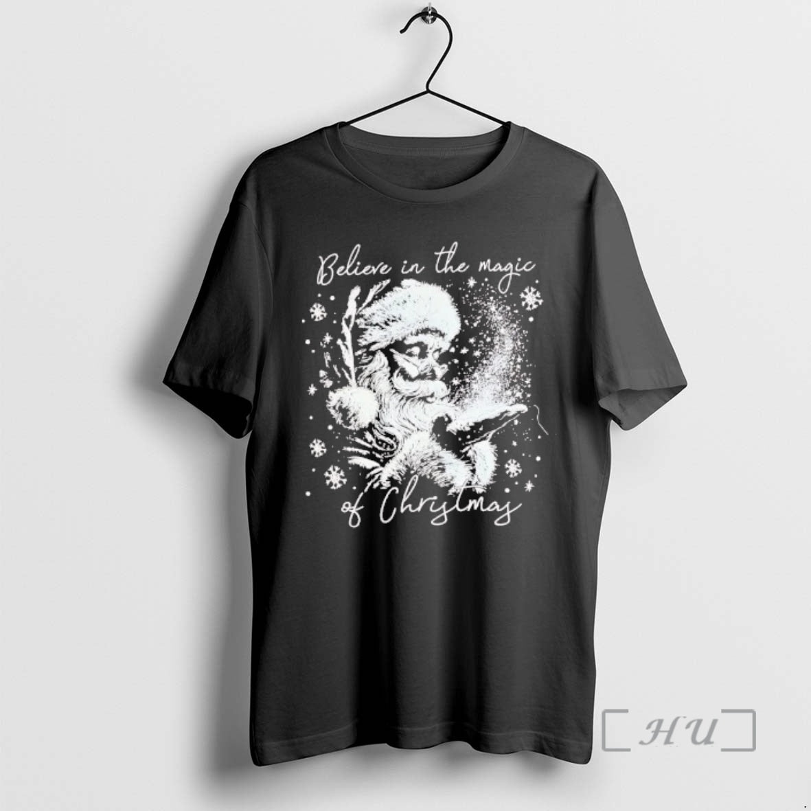 Officials Santa Believe In The Magic Of Christmas T-Shirts, Hoodie, Sweatshirt | AU18TeeNovaLab.com