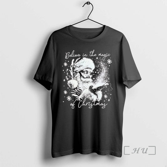 Officials Santa Believe In The Magic Of Christmas T-Shirts, Hoodie, Sweatshirt | AU18TeeNovaLab.com