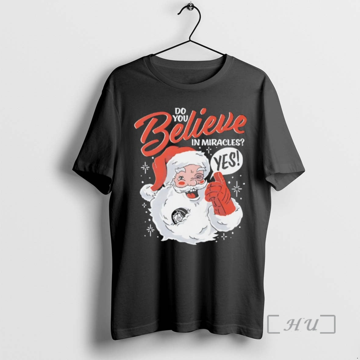 Officials Santa Do You Believe In Miracles Yes T-Shirts, Hoodie, Sweatshirt | AU18TeeNovaLab.com
