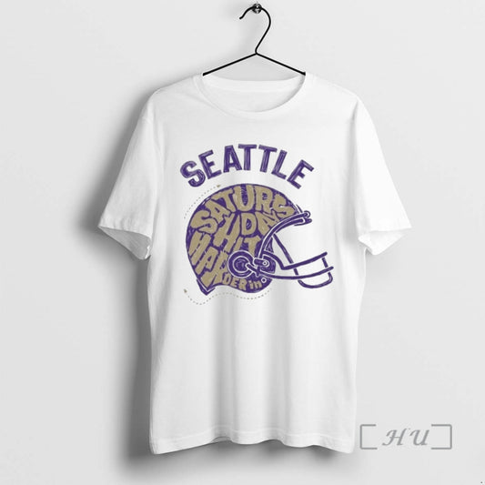 Officials Saturdays Hit Harder In Seattle Football T-Shirts, Hoodie, Sweatshirt | AU18TeeNovaLab.com