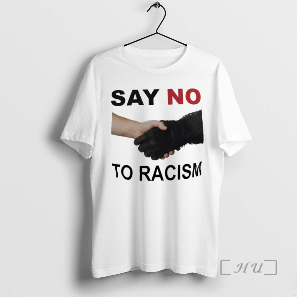 Say No To Racism Graphic