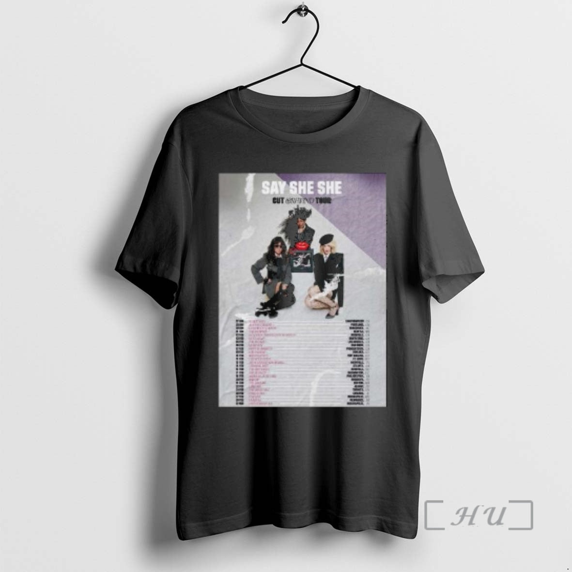 Officials Say She She Cut And Rewind Us Tour 2026 Circle Black Premium T Shirts Hoodie, Sweatshirt | AU18TeeNovaLab.com