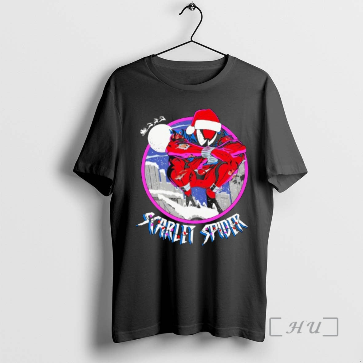 Officials Scarlet Spider Santa Christmas T-Shirts, Hoodie, Sweatshirt | AU18TeeNovaLab.com