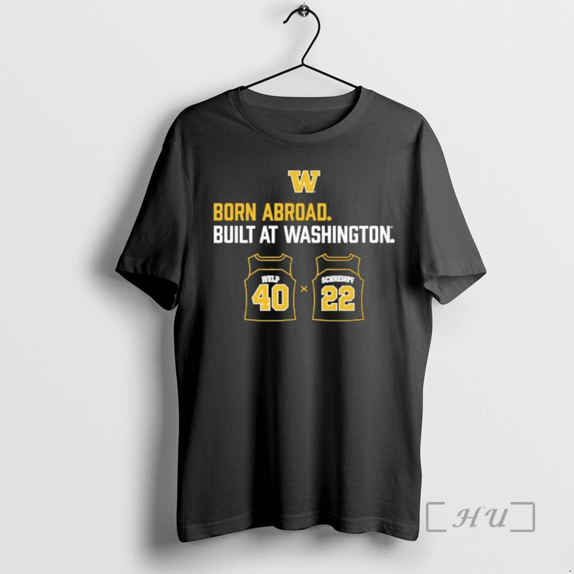 Officials Schrempf Welp Duo Born Abroad Built At Washington Huskies T-Shirts, Hoodie, Sweatshirt | AU18TeeNovaLab.com