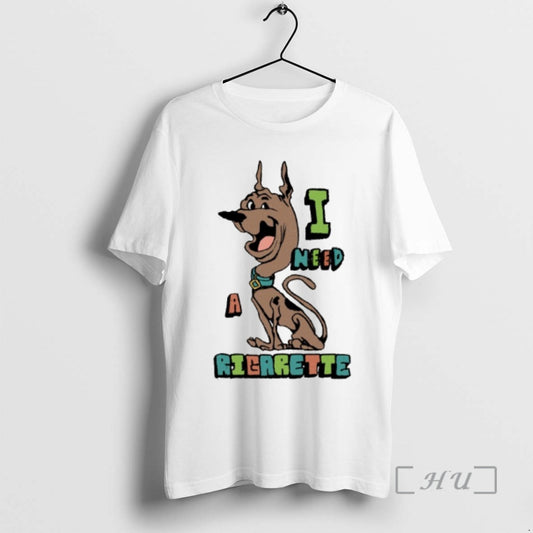 Officials Scooby Doo I Need A Cigarette T-Shirts, Hoodie, Sweatshirt | AU18TeeNovaLab.com