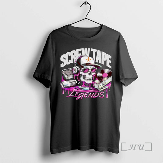Officials Screwtape Legends Skull Hip Hop Art T-Shirts, Hoodie, Sweatshirt | AU18TeeNovaLab.com
