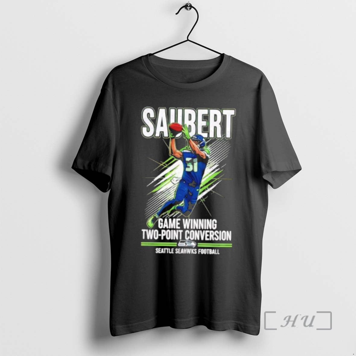 Officials Seahawks Eric Saubert Game Winning Two Point Conversion T-Shirts, Hoodie, Sweatshirt | AU18TeeNovaLab.com