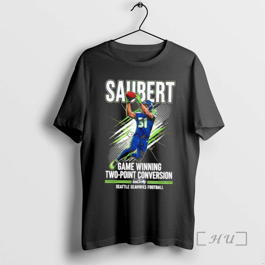 Officials Seahawks Eric Saubert Game Winning Two Point Conversion T-Shirts, Hoodie, Sweatshirt | AU18TeeNovaLab.com