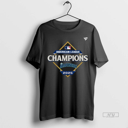 Officials Seattle Mariners 2025 American League Champions Locker Room