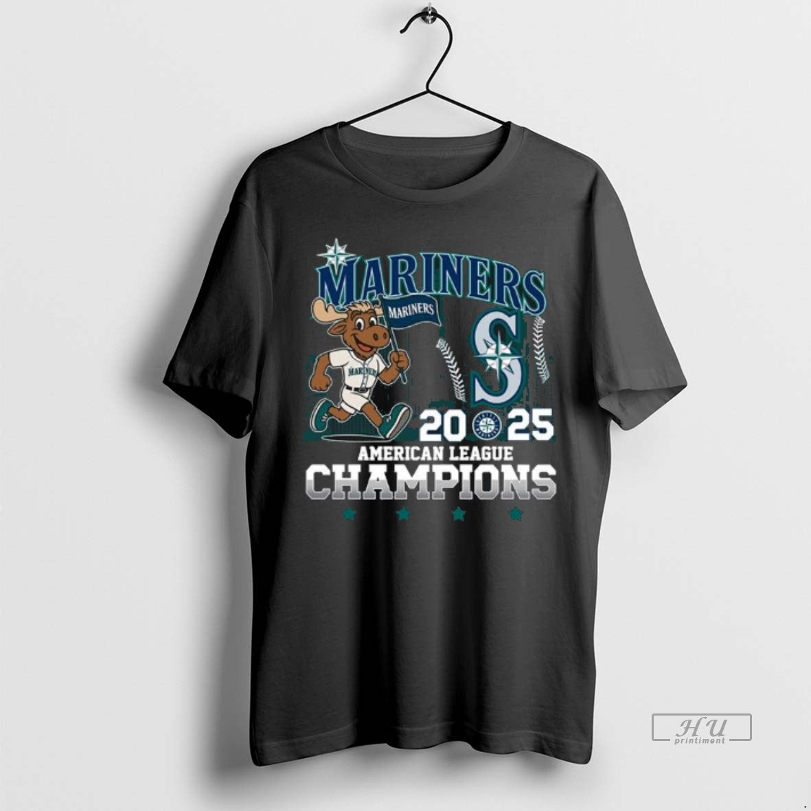 Officials Seattle Mariners Mascot 2025 American League Champions