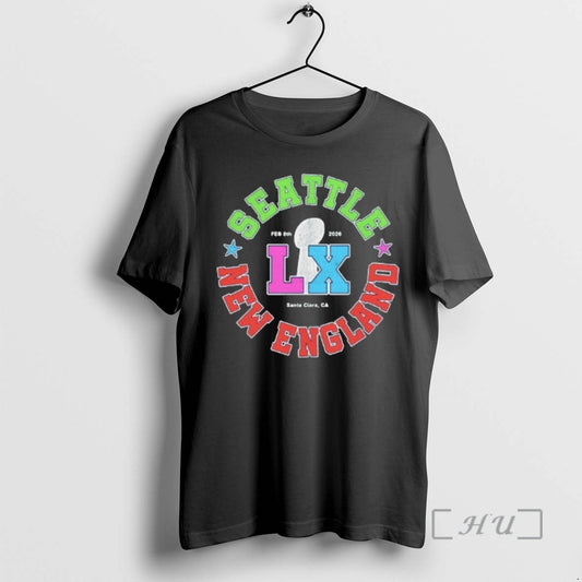 Officials Seattle Vs New England Lx 2026 T-Shirts, Hoodie, Sweatshirt | AU18TeeNovaLab.com