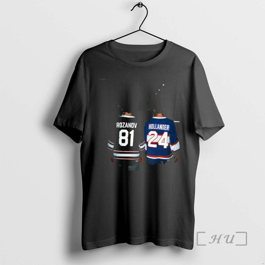Officials Shane Hollander And Ilya Rozanov Heated Rivalry Behind T-Shirts, Hoodie, Sweatshirt | AU18TeeNovaLab.com